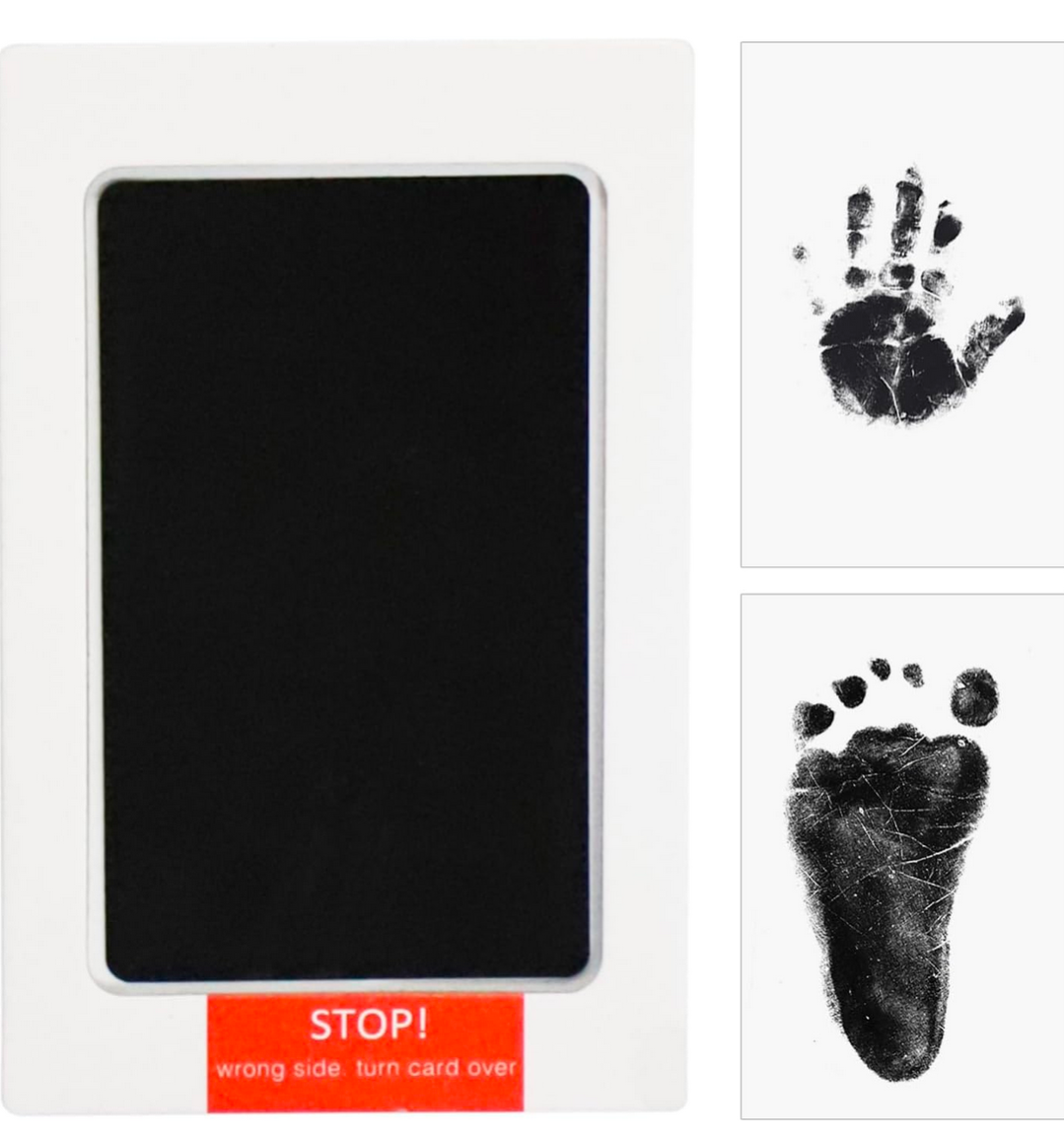 Extra large 14.5cm x 9.5cm ALL AGES Hand/Footprint Inkpad Kit
