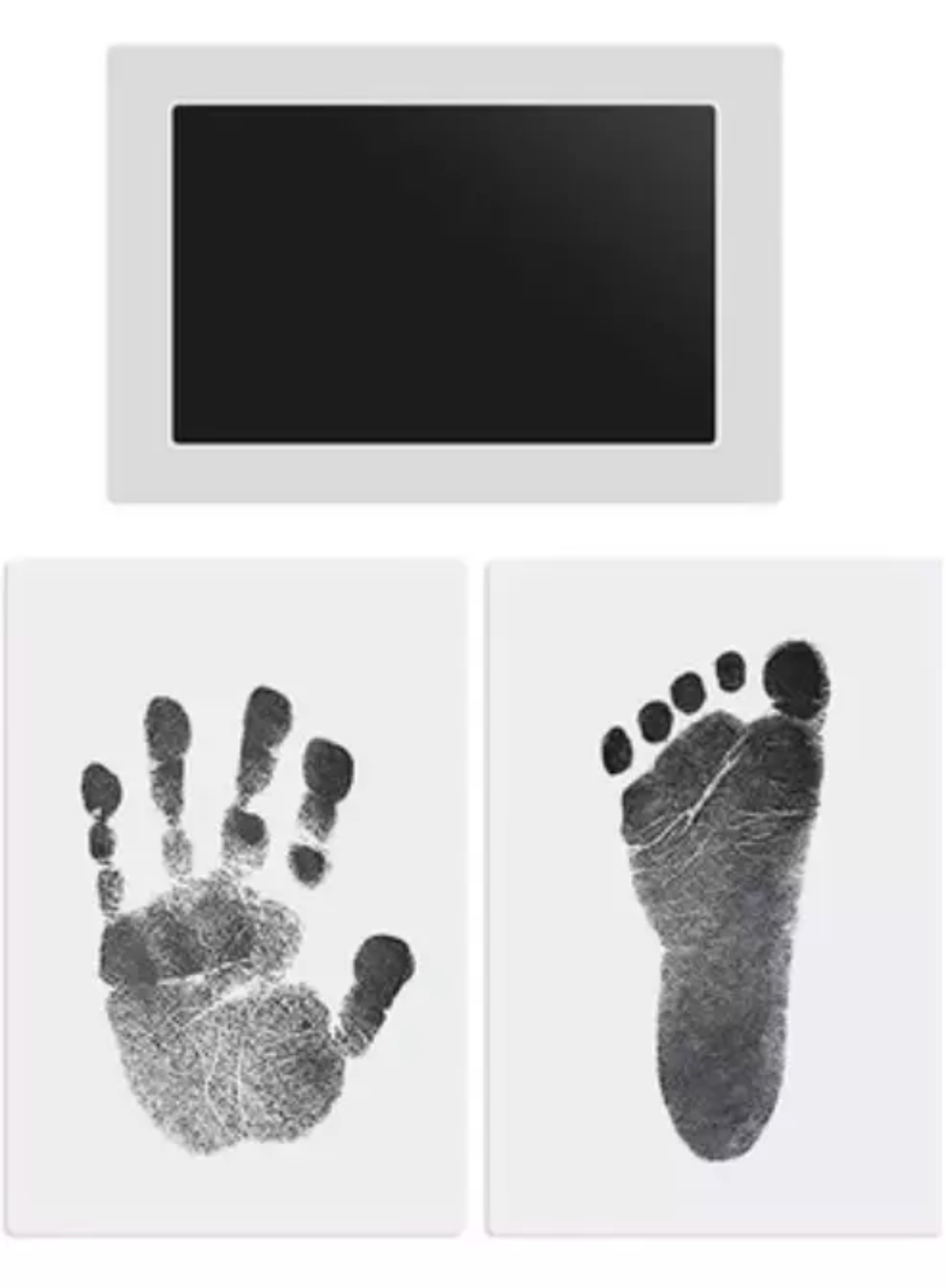 Extra large 14.5cm x 9.5cm ALL AGES Hand/Footprint Inkpad Kit